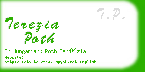 terezia poth business card